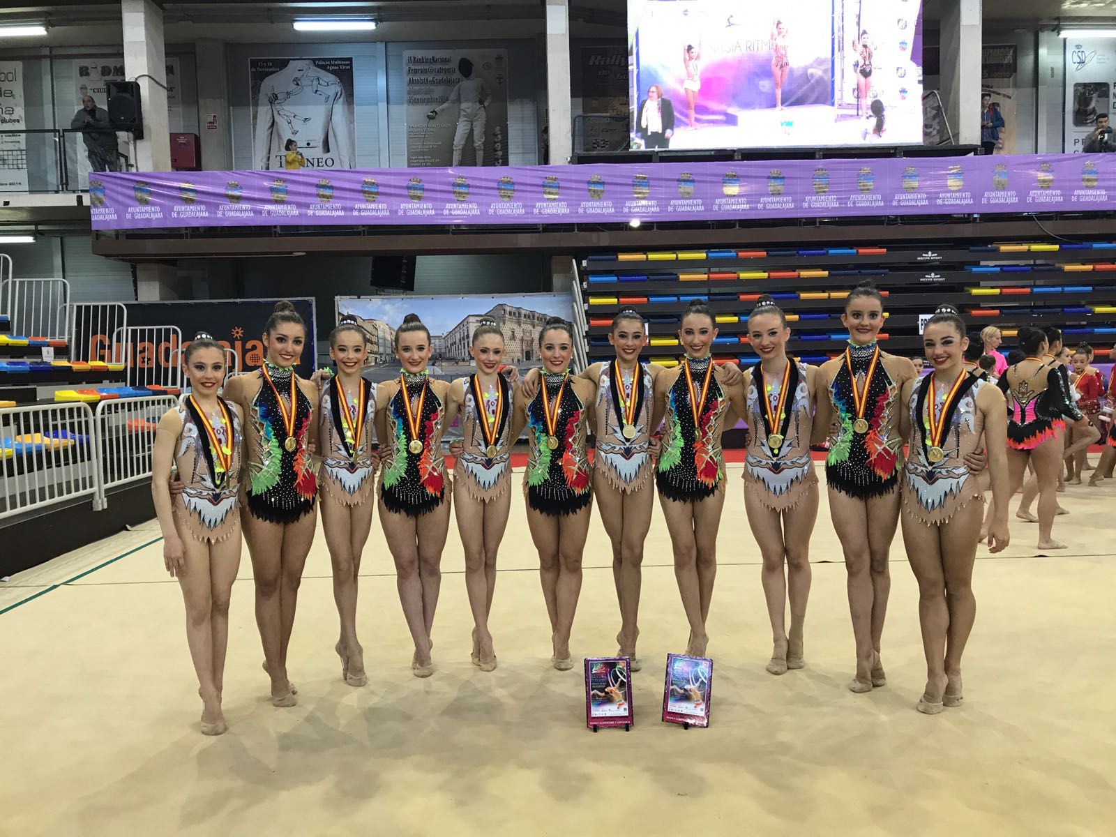 EL CR Alaia logra dos oros en la Copa de Espa&ntilde;a de Conjuntos en categor&iacute;a junior y primera